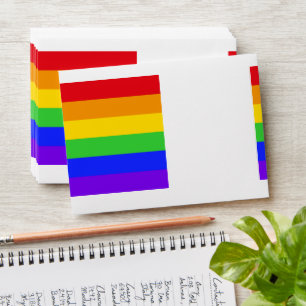 Personalised Rainbow Envelope