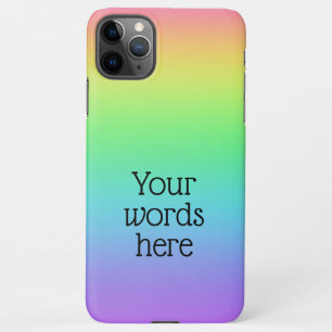 Personalised Rainbow iPhone 11Pro Max Case