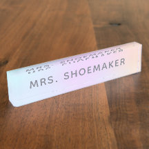 Personalised Rainbow Pastel Holographic