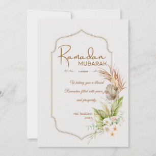 Personalised Ramadan Mubarak Greeting Card