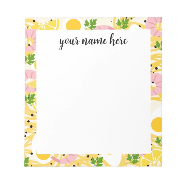 Personalised Ramen Notepad (Front)