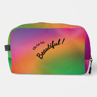 Personalised Raspberry Melon  Dopp Kit