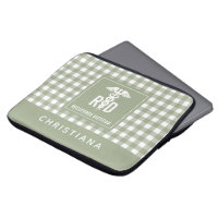 Personalised RD Registered Dietician Plaid Pattern