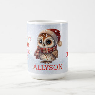 Personalised Readers Funny Owl Coffee Mug