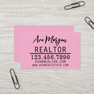 Personalised Real Estate Agent Gift Business Card