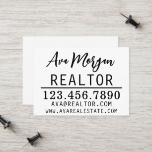 Personalised Real Estate Agent Gift Calling Card