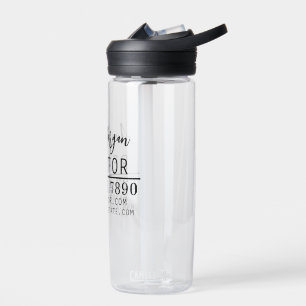 Personalised Real Estate Agent Gift Water Bottle