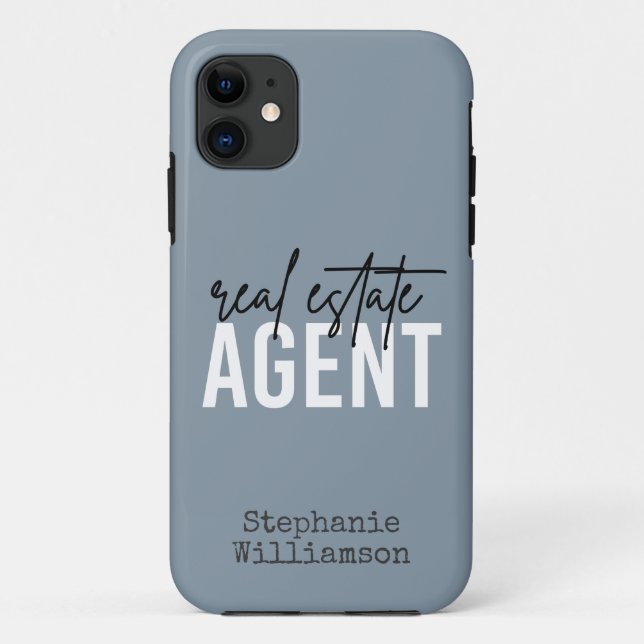 Personalised Real Estate Agent Gifts for Realtor Case-Mate iPhone Case (Back)