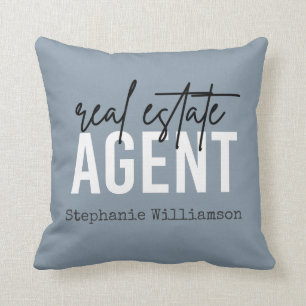 Personalised Real Estate Agent Gifts for Realtor Cushion