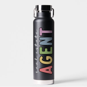 Personalised Real Estate Agent Realtor Gifts Water Bottle