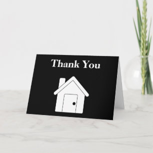 Personalised Real Estate Thank You Card