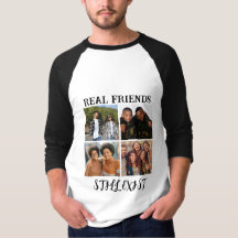 Personalised "Real Friends Still Exist" Photo Temp