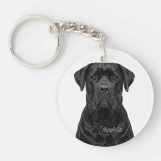 Personalised Realistic Cane Corso Dog Keychains
