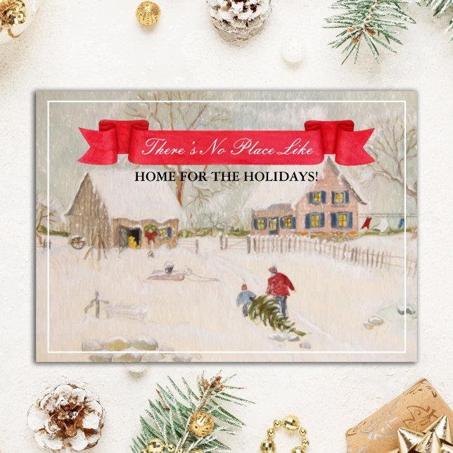 Personalised Realtor Home for the Holidays Holiday Card (Creator Uploaded)