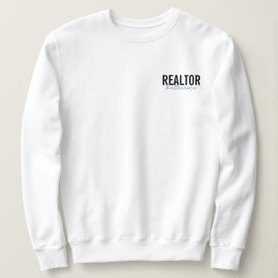 Personalised Realtor Real Estate Agent Gifts Sweatshirt