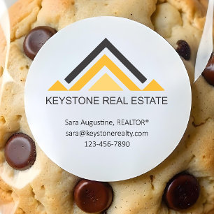 Personalised Realtor Sticker with Logo