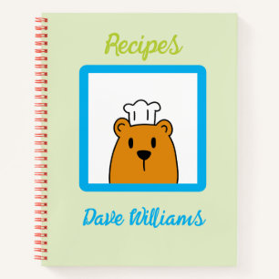 Personalised Recipe Book for Children