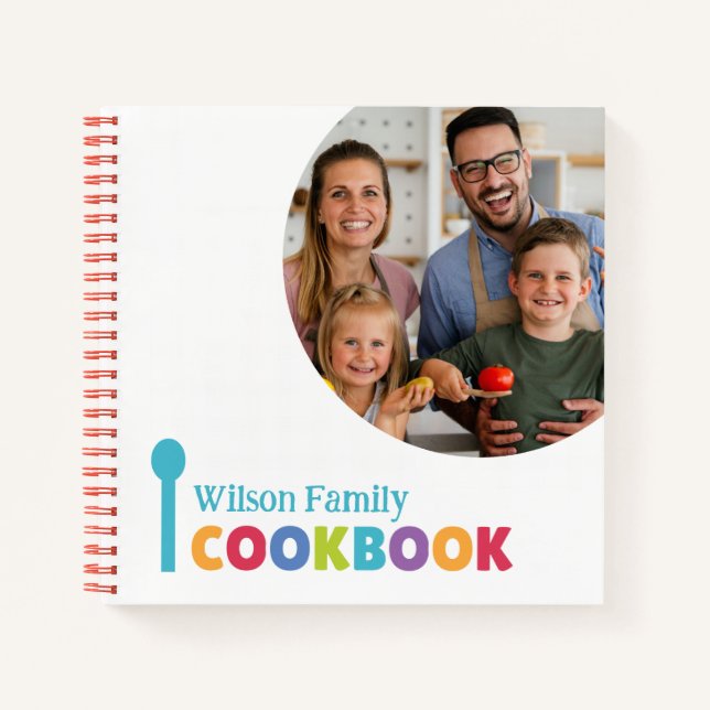 Personalised Recipe Book (Your Photo) (Front)