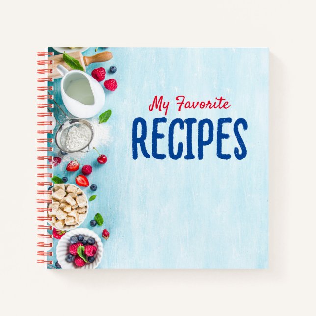 Personalised Recipe Journal (Front)