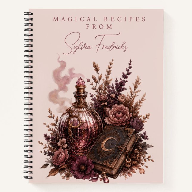 Personalised Recipe Notebook  (Front)