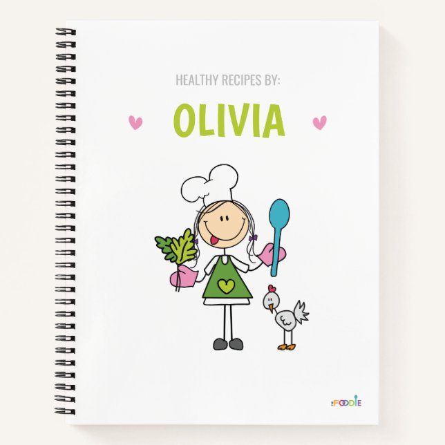 Personalised RECIPE Notebook  (Front)