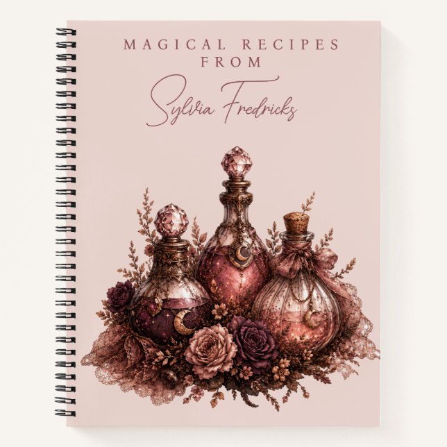 Personalised Recipe Notebook  (Front)