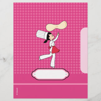 Personalised Recipe Pages with Cool Illustration