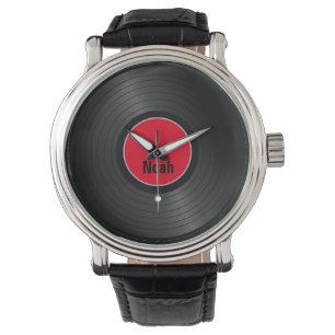 Personalised Record  Watch