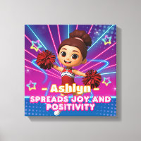 Personalised Red Cheerleader | Custom Photo Kid