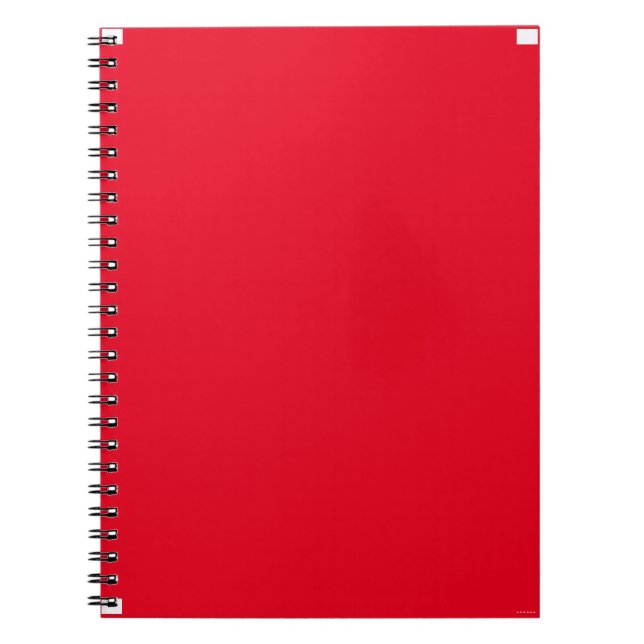 Personalised Red Success Notebook (Front)