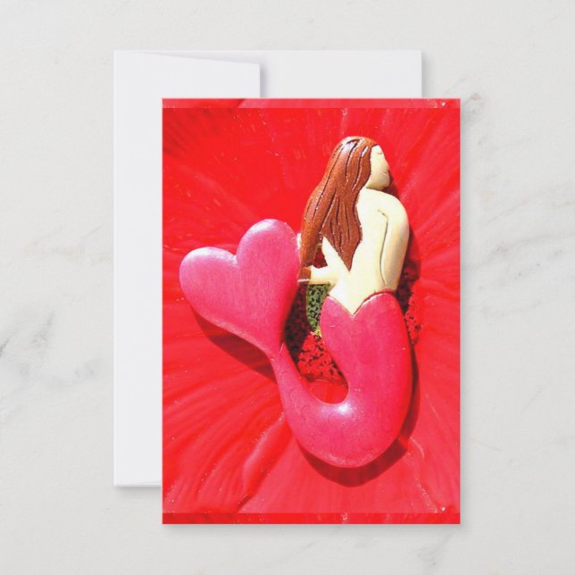 personalised redhead mermaid (Front)