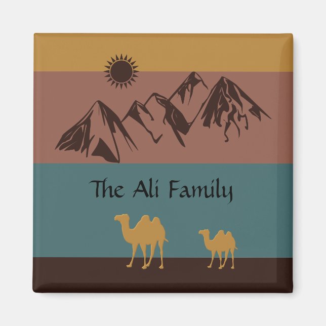 Personalised Refrigerator Magnets (Front)