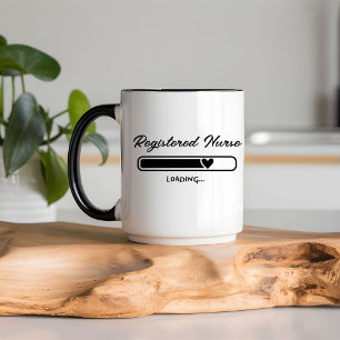 Personalised Registered Nurse Degree Graduation Mug