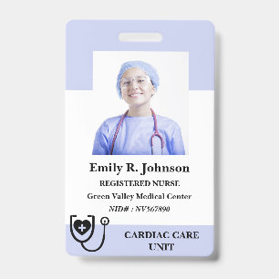 Personalised Registered  Nurse ID Badge
