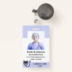Personalised Registered Nurse ID Badge