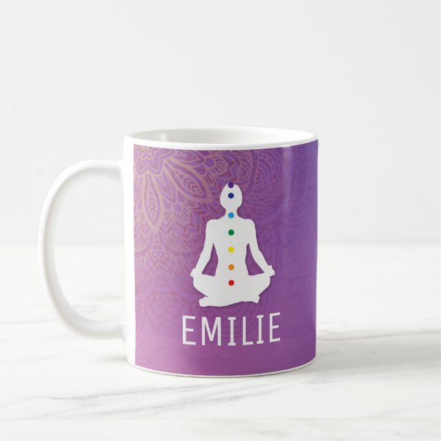 Personalised Reiki Coffee Cup (Left)