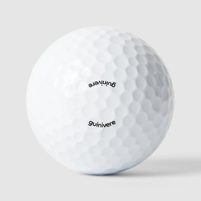 Personalised Replace Image Golf Balls (Front)
