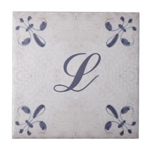 Personalised Repro Portuguese Blue Azulejos Tile