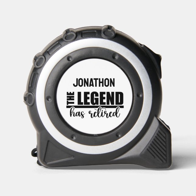 Personalised Retired The Legend  1 (Front)