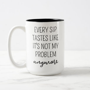 Personalised Retirement Coffee Mug, Happy Retireme Two-Tone Coffee Mug