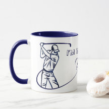 Personalised Retirement Gift for a Golfer