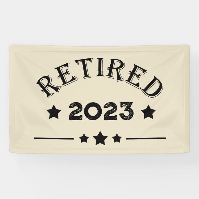Personalised retirement gift idea banner (Horizontal)