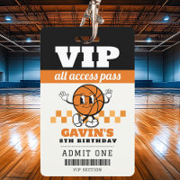 Personalised Retro Basketball Birthday Party Favou