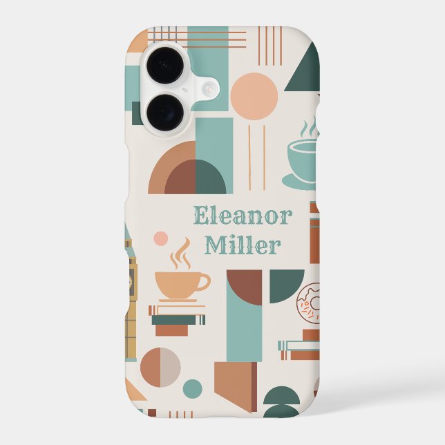Personalised Retro Book Phone Case (Back)