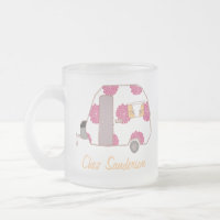 Personalised Retro Caravan Art Mugs