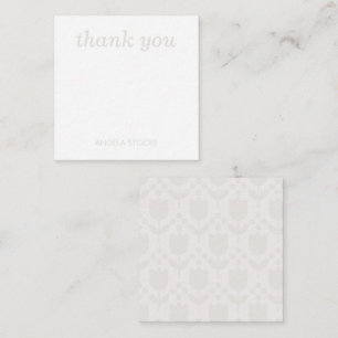 Personalised Retro Flower Card