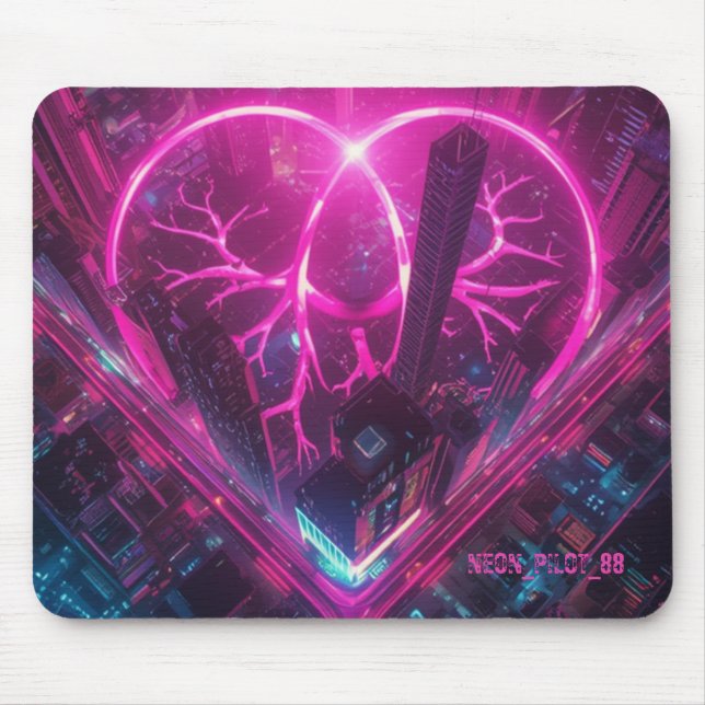 Personalised Retro Gaming Mouse Mat (Front)