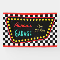 Personalised Retro Garage Sign 