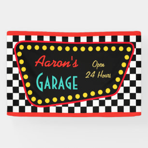 Personalised Retro Garage Sign 