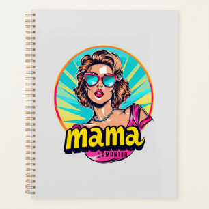 Personalised Retro Mama Pop Art (3) Planner